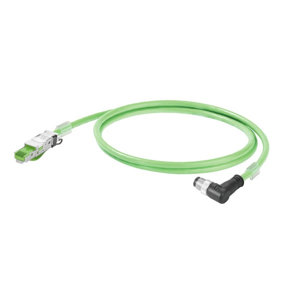 WEIDMÜLLER - Systemkabel PROFINET (konfektioniert) Kupfer, M12, RJ45, Cat5/5e, PVC, 3m