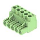 WEIDMÜLLER - Leiterplattensteckverbinder (Leiter), 5.08mm, Polzahl: 5, Zugbügelanschluss