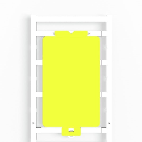 WEIDMÜLLER - Gerätemarkierung, selbstklebend, 85mm, PA 66, gelb