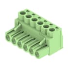 WEIDMÜLLER - Leiterplattensteckverbinder (Leiter), 5.08mm, Polzahl: 6, Zugbügelanschluss