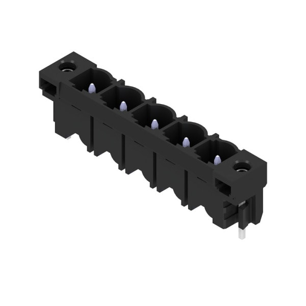 WEIDMÜLLER - Leiterplattensteckverbinder (Platine), 7.62mm, Polzahl: 5, Abgangswinkel: 180°