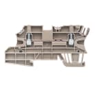 WEIDMÜLLER - Durchgangs-Reihenklemme, Schraubanschl, 2.5mm², 250V, 24A