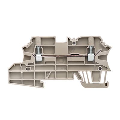 WEIDMÜLLER - Durchgangs-Reihenklemme, Schraubanschl, 2.5mm², 800V, 24A