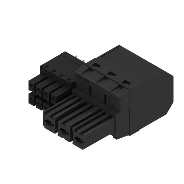 WEIDMÜLLER - Hybridsteckverbinder (Leiteranschluss), 7.62mm, Polzahl: 3, PUSH IN