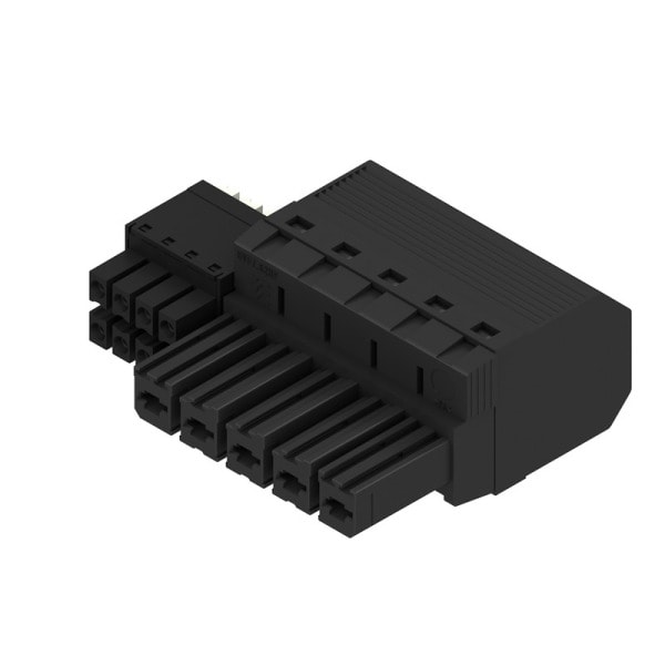 WEIDMÜLLER - Hybridsteckverbinder (Leiteranschluss), 7.62mm, Polzahl: 5, PUSH IN