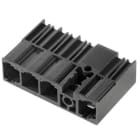 WEIDMÜLLER - Leiterplattensteckverbinder (Platine), 10.16mm, Polzahl: 4, Abgangswinkel: 90°