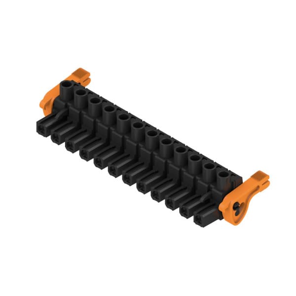 WEIDMÜLLER - Leiterplattensteckverbinder (Leiter), 7.62mm, Polzahl: 12, Zugbügelanschluss