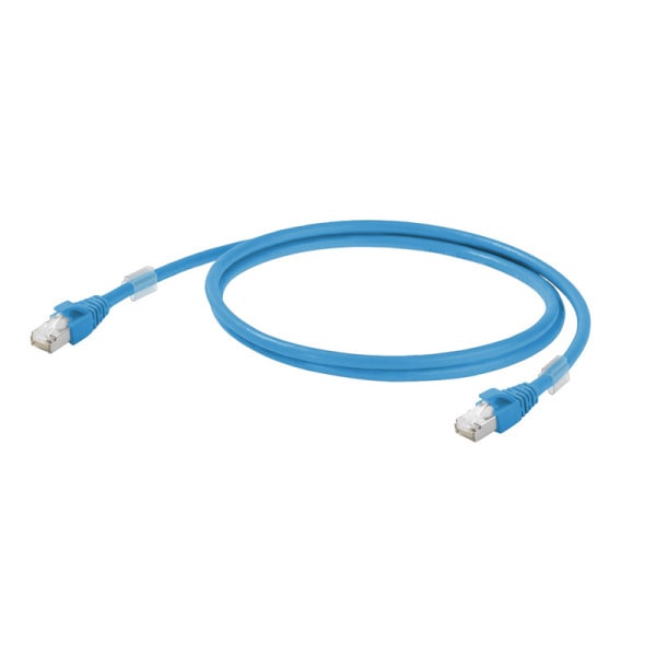 WEIDMÜLLER - Patchkabel RJ45 Cat.6a/Class EA, LSZH blau, 30m