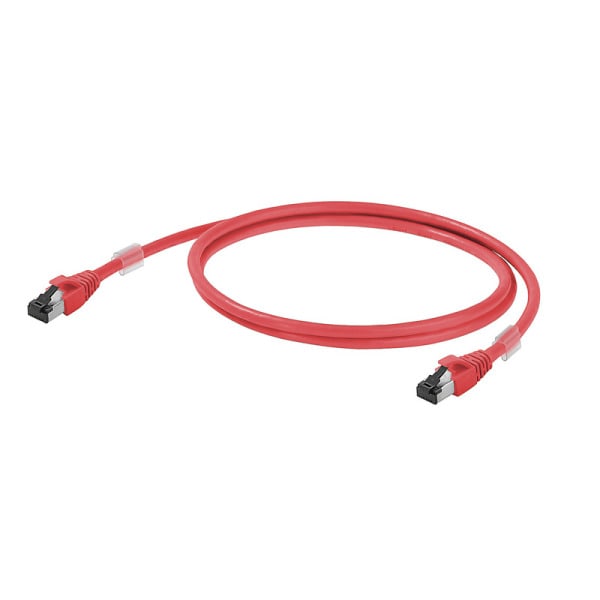 WEIDMÜLLER - Patchkabel RJ45 Cat.6a/Class EA, LSZH, rot, 20m