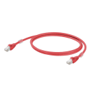 WEIDMÜLLER - Patchkabel RJ45 Cat.6a/Class EA, LSZH, rot, 30m