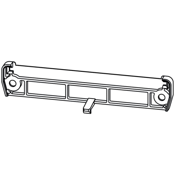 WEIDMÜLLER - Elektronikgehäuse, RS 90 grau, Abschlussplatte, Breite: 5mm