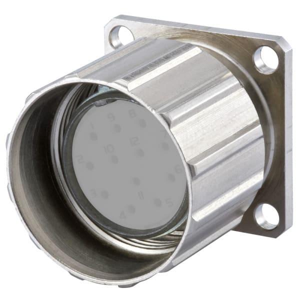 WEIDMÜLLER - Gehäuse (Rundsteckverbinder), M23, Kupfer-Zink-Legierung, IP67, IP69K