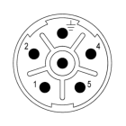 WEIDMÜLLER - Sensor-Aktor-Einsatz Stift, Crimpanschl, M23, Pole:6