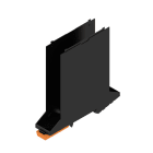 WEIDMÜLLER - Modular Gehäuse, OMNIMATE Housing - Serie CH20M schwarz, Breite: 22.5mm