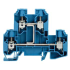 WEIDMÜLLER - Mehrstock-Reihenklemme, Schraubanschl, 10mm², 800V, 57A, blau