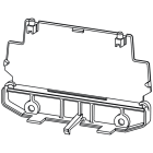 WEIDMÜLLER - Elektronikgehäuse schwarz, Abschlussplatte, Breite: 27.2mm