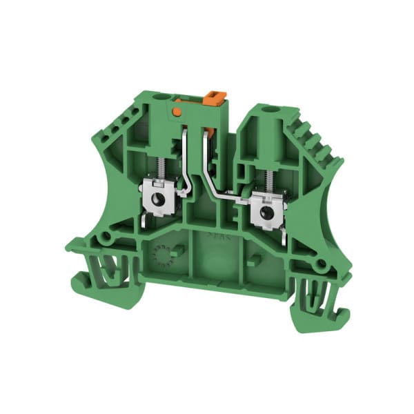 WEIDMÜLLER - Prüftrenn-Reihenklemme WTR, Schraub, 2.5mm², 500V, 24A, grün