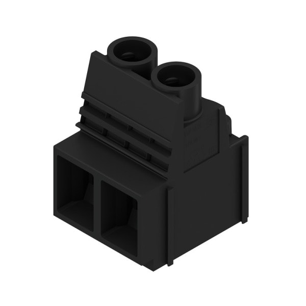 WEIDMÜLLER - Leiterplattenklemme, 10.16mm, Polzahl:2, Abgang: 90°, Zugbügelanschluss