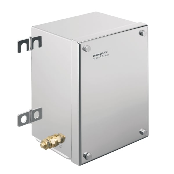 WEIDMÜLLER - Edelstahlgehäuse Klippon TB FS, 152x229x133mm, elektropoliert, silber