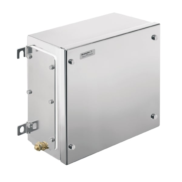 WEIDMÜLLER - Edelstahlgehäuse Klippon TB FS, 260x260x150mm, elektropoliert, silber