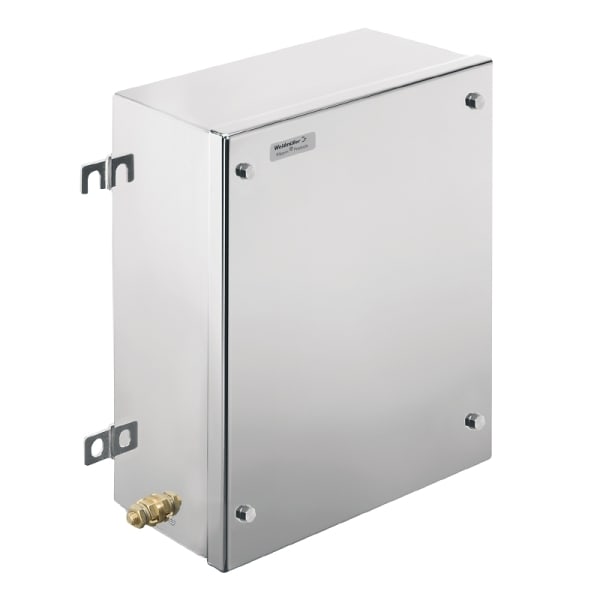 WEIDMÜLLER - Edelstahlgehäuse Klippon TB FS, 260x350x200mm, elektropoliert, silber