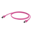 WEIDMÜLLER - Patchkabel, RJ45 IP20, Cat.6a/Class EA, LSZH, magenta, 20m