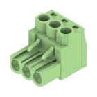 WEIDMÜLLER - Leiterplattensteckverbinder (Leiter), 5mm, Polzahl: 3, Zugbügelanschluss