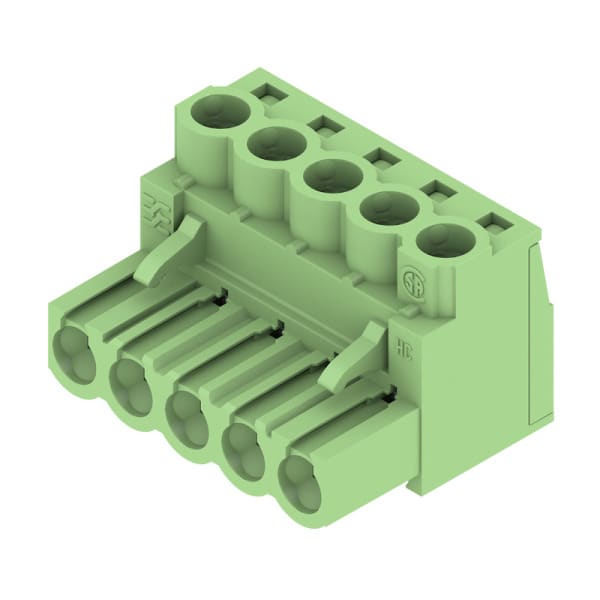 WEIDMÜLLER - Leiterplattensteckverbinder (Leiter), 5mm, Polzahl: 5, Zugbügelanschluss