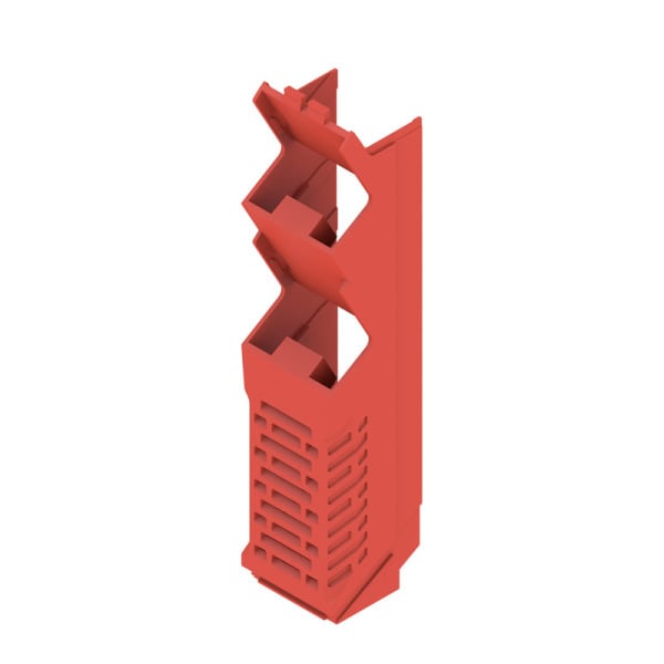 WEIDMÜLLER - Modular Gehäuse, OMNIMATE Housing - Serie CH20M rot, Breite: 22.5mm