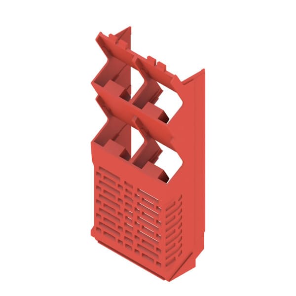 WEIDMÜLLER - Modular Gehäuse, OMNIMATE Housing - Serie CH20M rot, Breite: 45mm