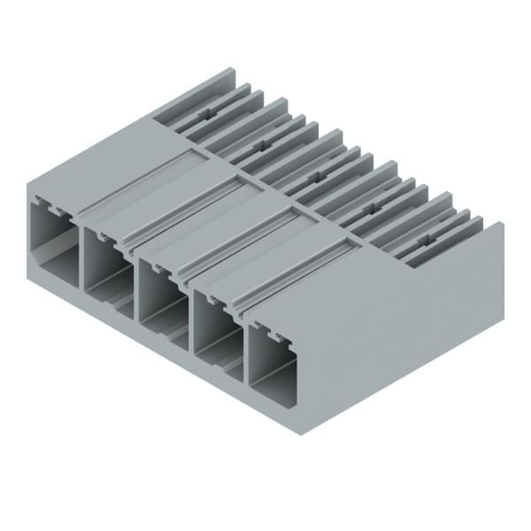 WEIDMÜLLER - Leiterplattensteckverbinder (Platine), 7.62mm, Polzahl: 5, Abgangswinkel: 90°