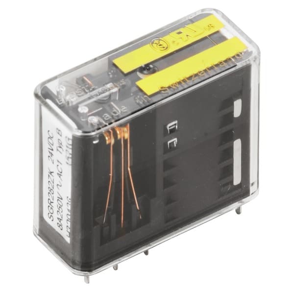 WEIDMÜLLER - Miniatur-Industrierelais, 24 V DC, 2 W, zwangsgeführt (EN 61810-3 Typ B) (AgCuNi)