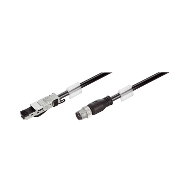 WEIDMÜLLER - Bahnkabel Kupfer, M12 D-Code IP67, Cat5/5e Radox GKW S, 4m