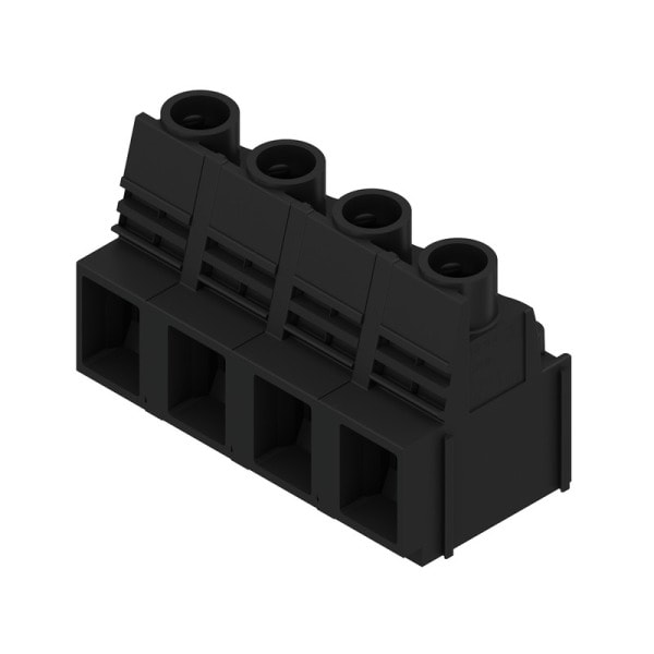 WEIDMÜLLER - Leiterplattenklemme, 12.70mm, Polzahl:4, Abgang: 90°, Zugbügelanschluss