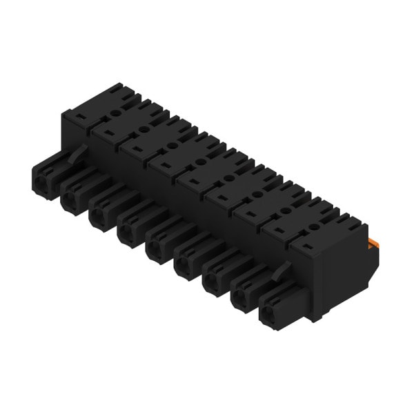 WEIDMÜLLER - Leiterplattensteckverbinder (Leiter), 7.62mm, Polzahl: 9, PUSH IN