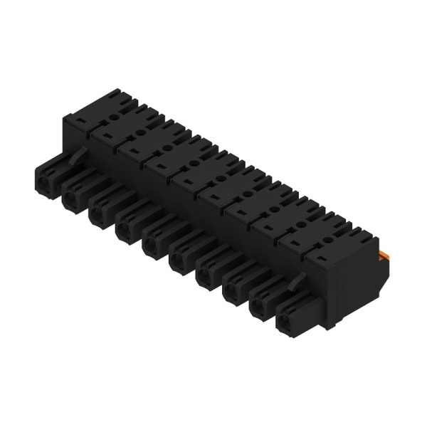 WEIDMÜLLER - Leiterplattensteckverbinder (Leiter), 7.62mm, Polzahl: 10, PUSH IN