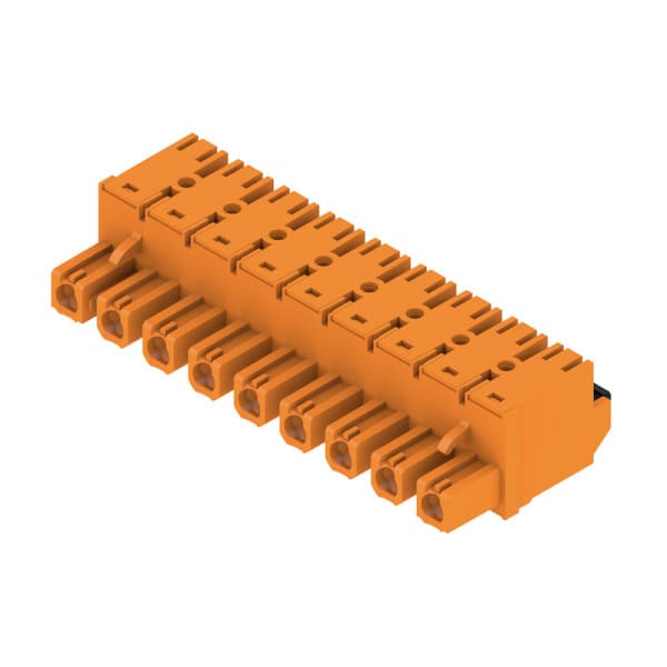 WEIDMÜLLER - Leiterplattensteckverbinder (Leiter), 7.62mm, Polzahl: 9, PUSH IN