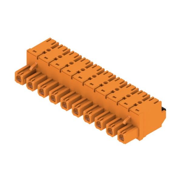 WEIDMÜLLER - Leiterplattensteckverbinder (Leiter), 7.62mm, Polzahl: 10, PUSH IN