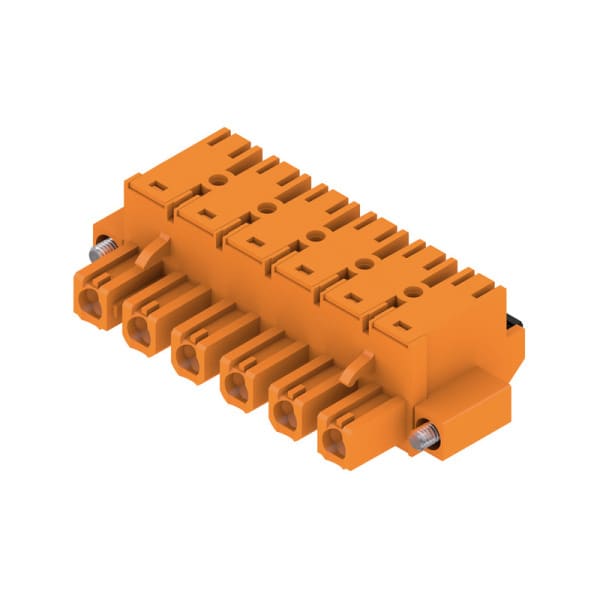 WEIDMÜLLER - Leiterplattensteckverbinder (Leiter), 7.62mm, Polzahl: 6, PUSH IN