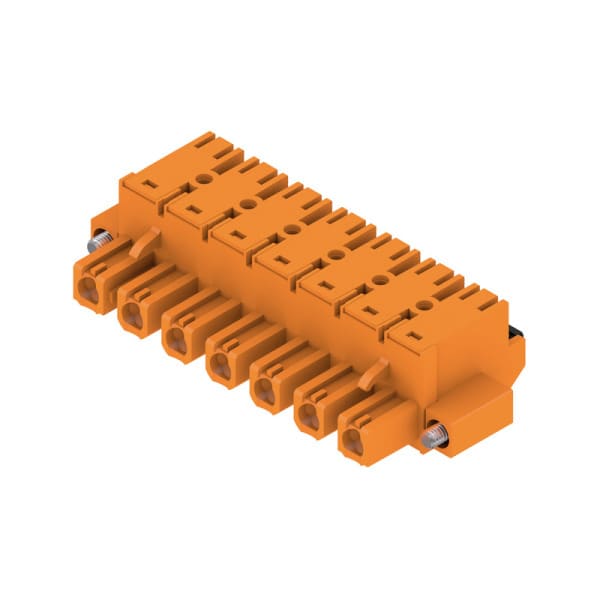WEIDMÜLLER - Leiterplattensteckverbinder (Leiter), 7.62mm, Polzahl: 7, PUSH IN