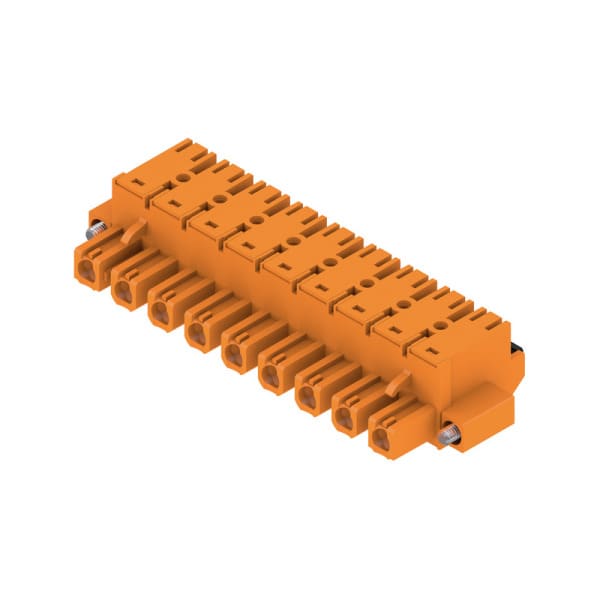 WEIDMÜLLER - Leiterplattensteckverbinder (Leiter), 7.62mm, Polzahl: 9, PUSH IN
