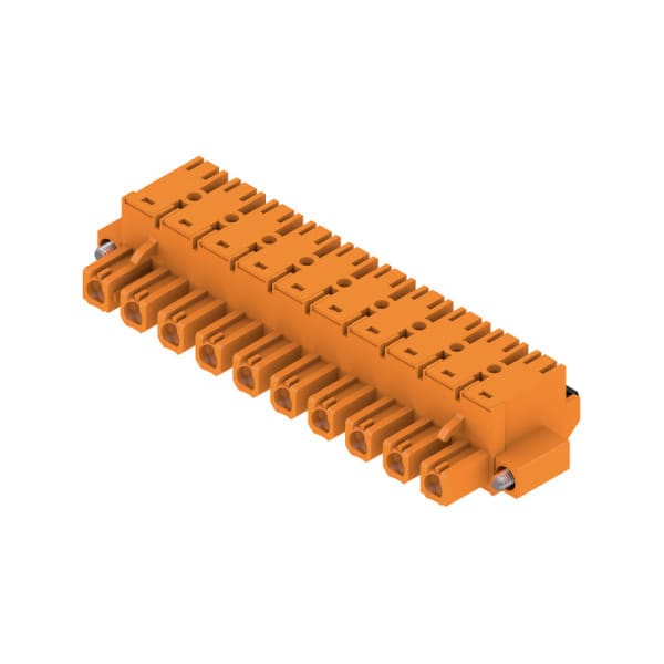WEIDMÜLLER - Leiterplattensteckverbinder (Leiter), 7.62mm, Polzahl: 10, PUSH IN