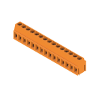 WEIDMÜLLER - Leiterplattenklemme, 5.00mm, Polzahl:15, Abgang: 90°, Zugbügelanschluss
