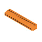 WEIDMÜLLER - Leiterplattenklemme, 5.00mm, Polzahl:14, Abgang: 180°, Zugbügelanschluss