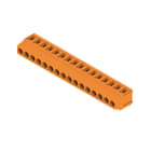 WEIDMÜLLER - Leiterplattenklemme, 5.00mm, Polzahl:16, Abgang: 180°, Zugbügelanschluss