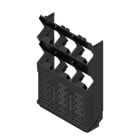 WEIDMÜLLER - Modular Gehäuse, OMNIMATE Housing - Serie CH20M schwarz, Breite: 67.5mm