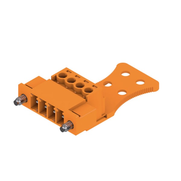 WEIDMÜLLER - Leiterplattensteckverbinder (Leiter), 3.81mm, Polzahl: 4, Zugbügelanschluss