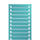WEIDMÜLLER - Klemmenmarkierung, Raster 6mm, blau