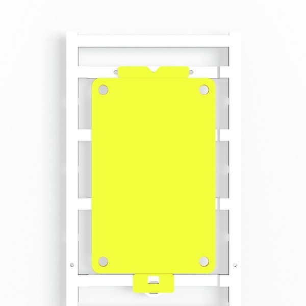 WEIDMÜLLER - Gerätemarkierung, 85mm, PA 66, gelb