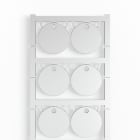 WEIDMÜLLER - Gerätemarkierung, Ø 30mm, mit 4,2mm Aufnahmebohrung, 30mm, PA 66, grau